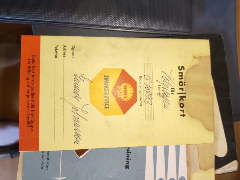 Swedish owner manual