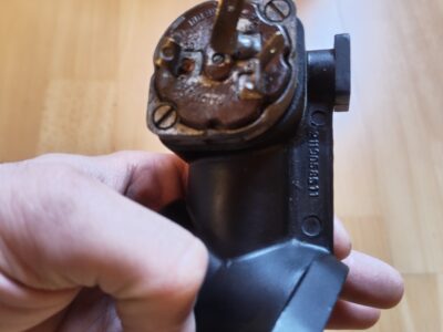 Brasilia bus steering lock