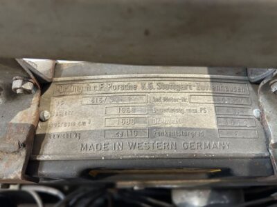 Porsche 356 engine